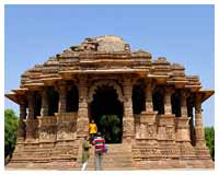 famous Sun Temple at Modhera