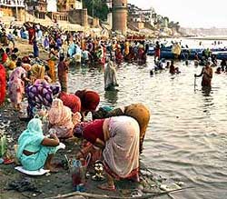 Ghats in Varanasi