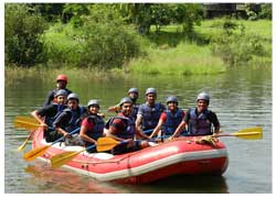 water rafting